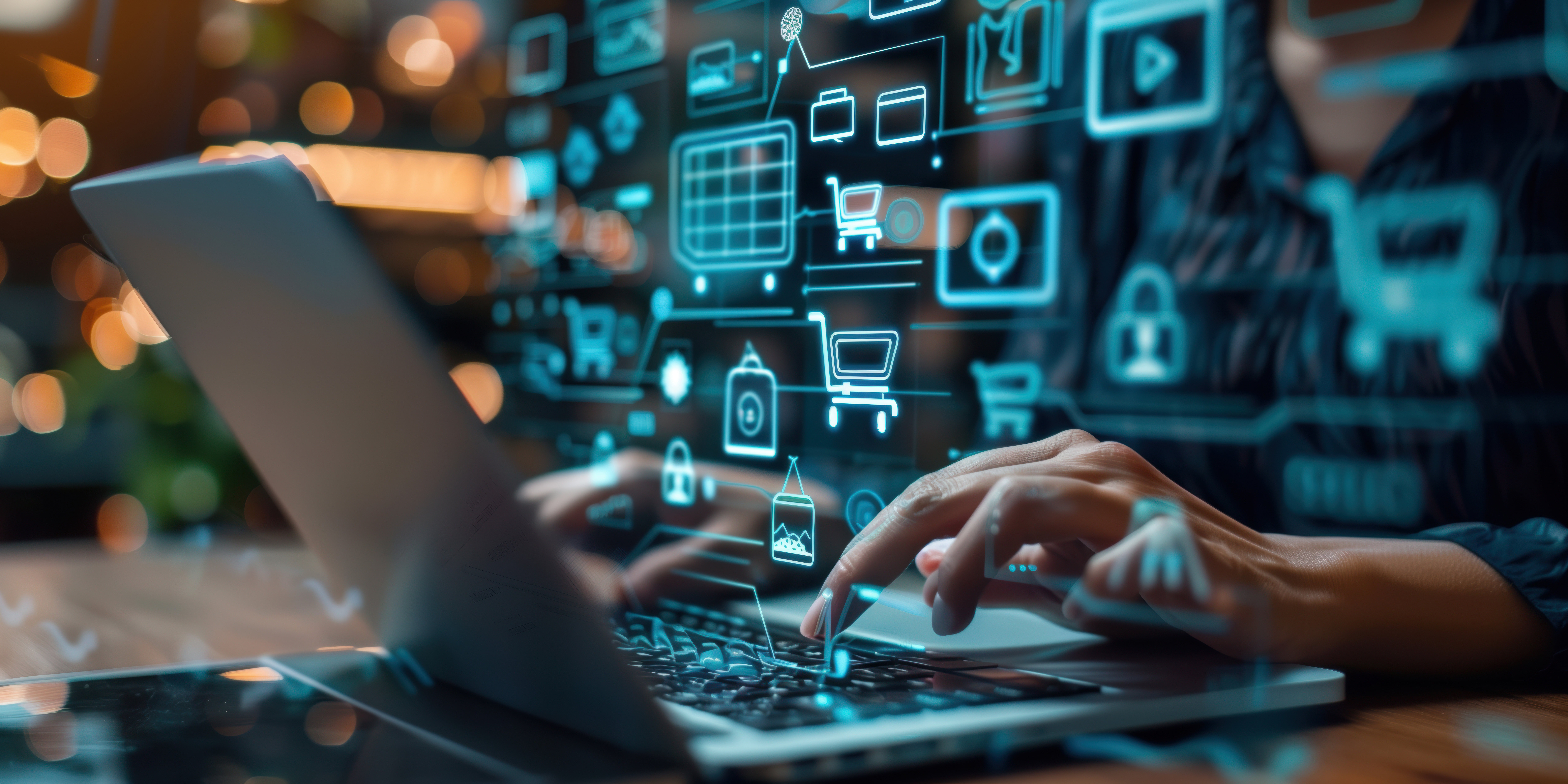 Wd Stock Photos Close Up Of A Person Using An Interactive Online Retail Buying Experience Portal