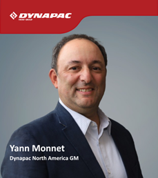 Dynapac North America General Manager in professional business attire