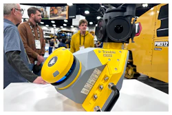 Trimble MX60 mobile mapping device at industrial technology conference