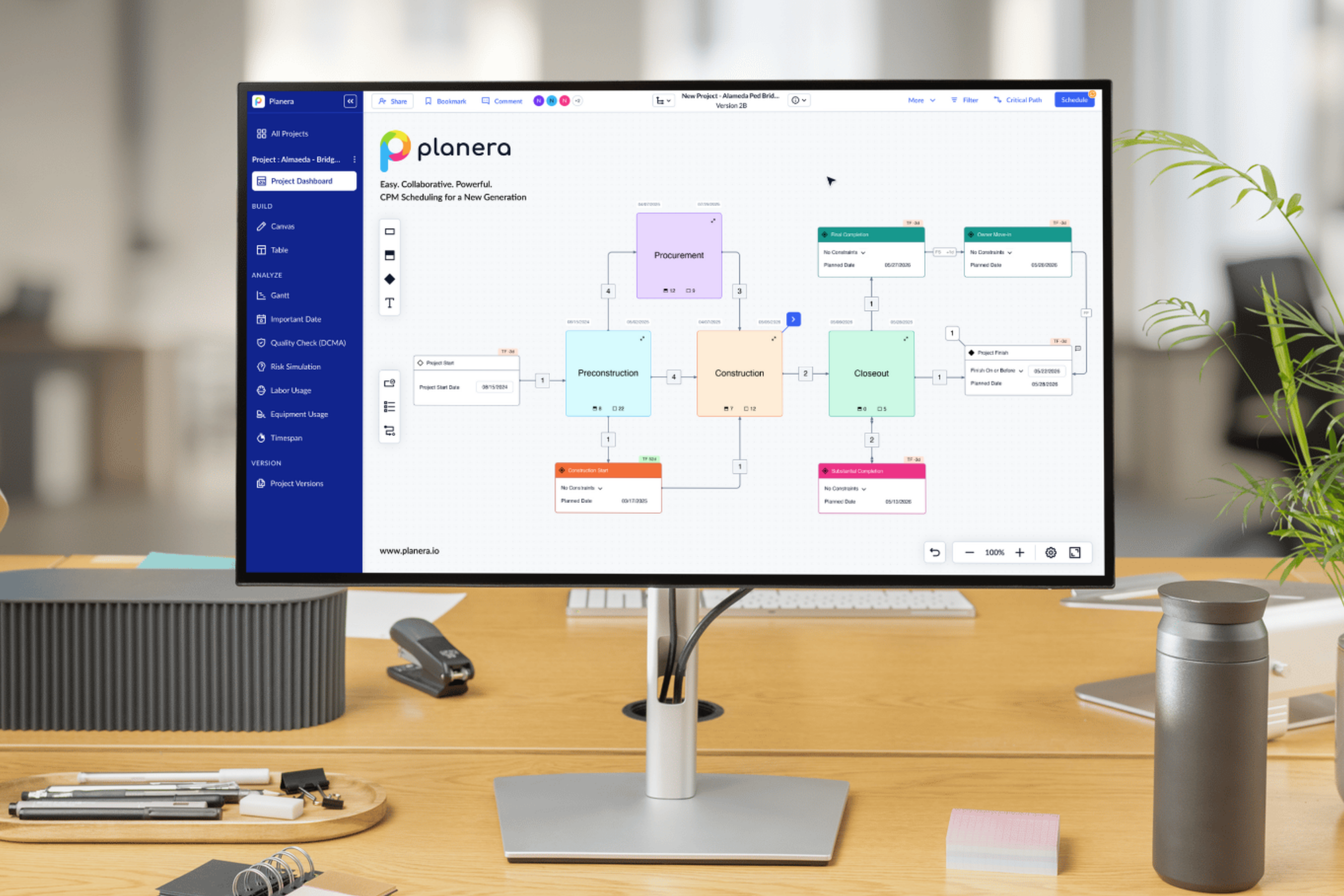 Planera Scheduling
