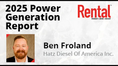2025 Power Generation Report professional headshot for Ben Froland from Hatz Diesel