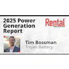 2025 Power Generation Report slide with professional headshot and company logos