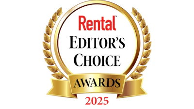 Rental Editor's Choice Awards 2025 gold seal with laurel wreath