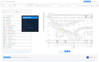 Alice Plan Visualize Schedule Over Drawing