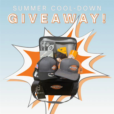 Summer Cool-Down Giveaway with SLS branded caps, bag, and merchandise