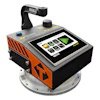 Advanced electronic scanning device with touchscreen and adjustable arm