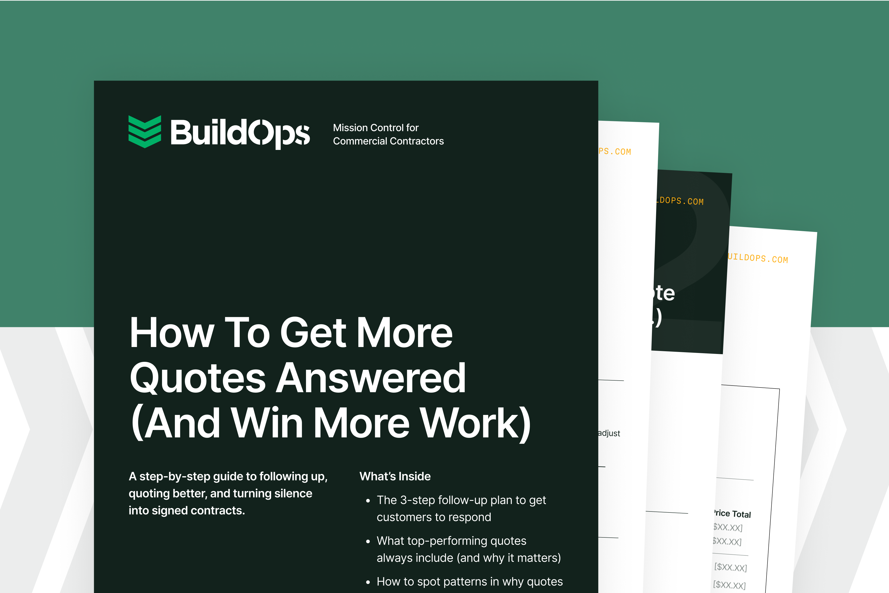 BuildOps guide on winning more construction project quotes