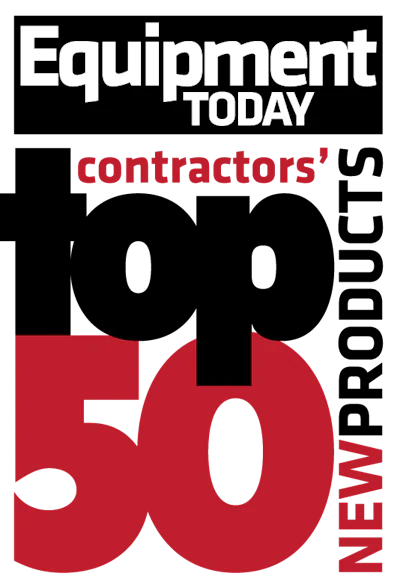 Equipment Today Contractors' Top 50 New Products magazine cover