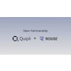 Quipli and Rouse partnership logo on light gray background