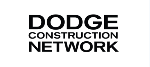 Dodge Construction Network corporate logo in bold black typography