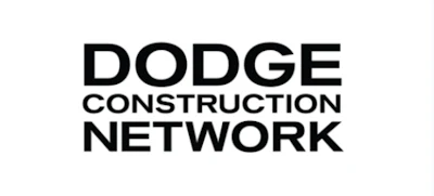 Dodge Construction Network corporate logo in bold black typography