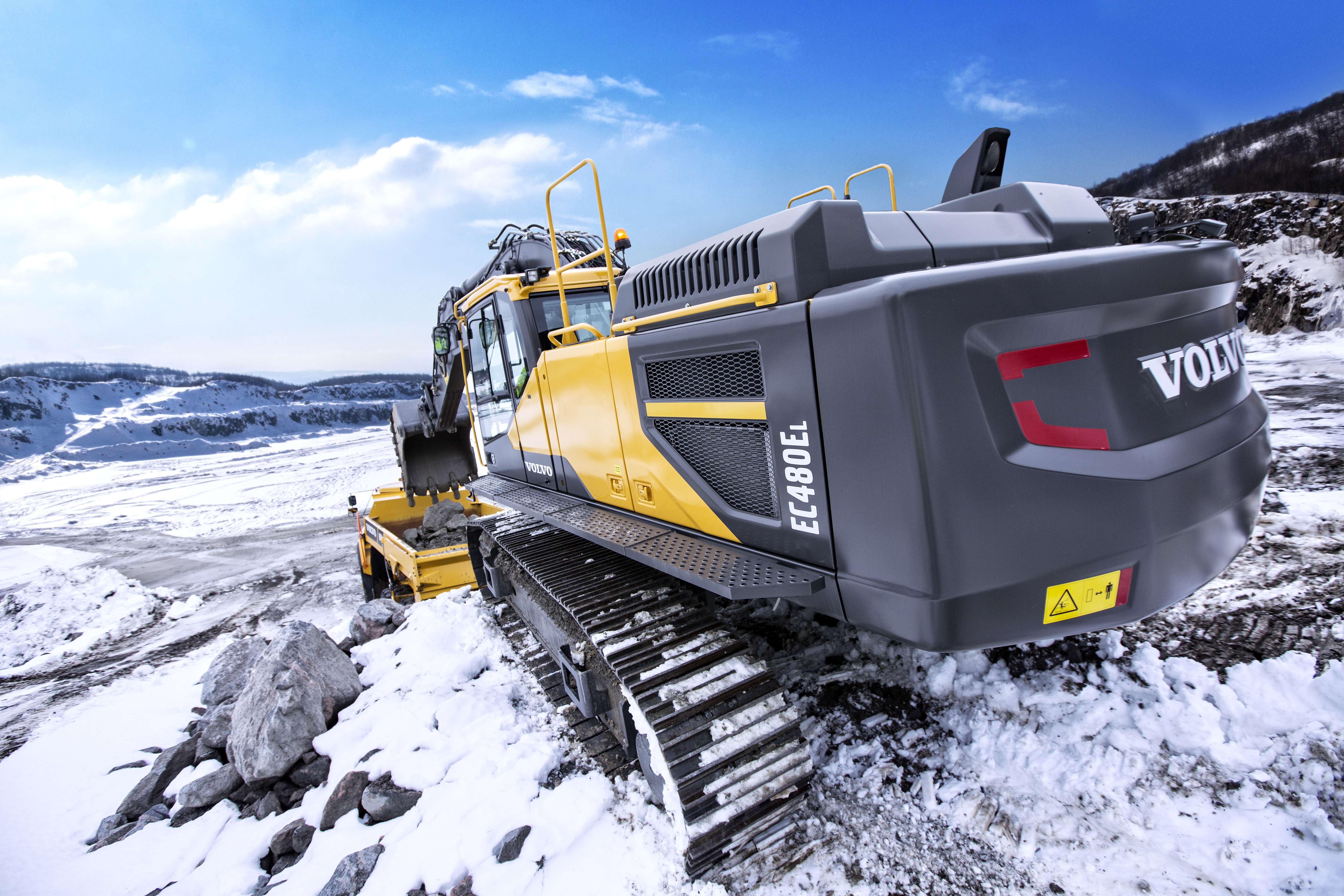 Volvo Ec480 E Excavator Winter