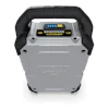 Vanguard Lithium battery pack with black protective edges and digital charge indicator