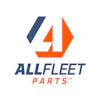 AllFleet Parts logo with stylized orange ship icon and navy blue text