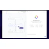 Manny project assistant logo featuring a colorful four-pointed star design in blue, yellow, orange, red, and green