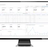 Production Performance dashboard displaying KPIs, metrics table, and trend charts for manufacturing analytics