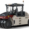 Dynapac CC23 tandem asphalt roller compactor with red drum and beige cabin