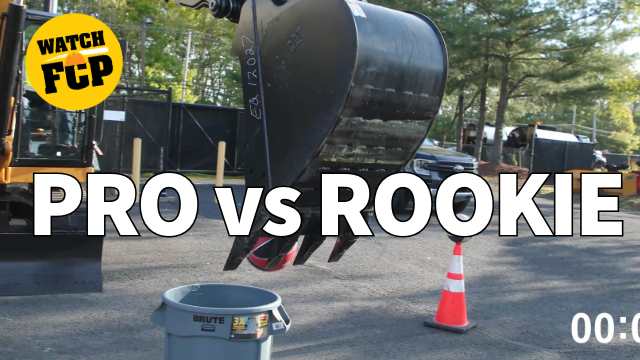 Professional vs rookie barbecue competition with large smoker and cooking setup on asphalt
