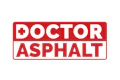 Doctor Asphalt red and white logo with medical cross symbol