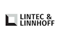 Lintec & Linnhoff company logo with geometric square symbol and bold text wordmark